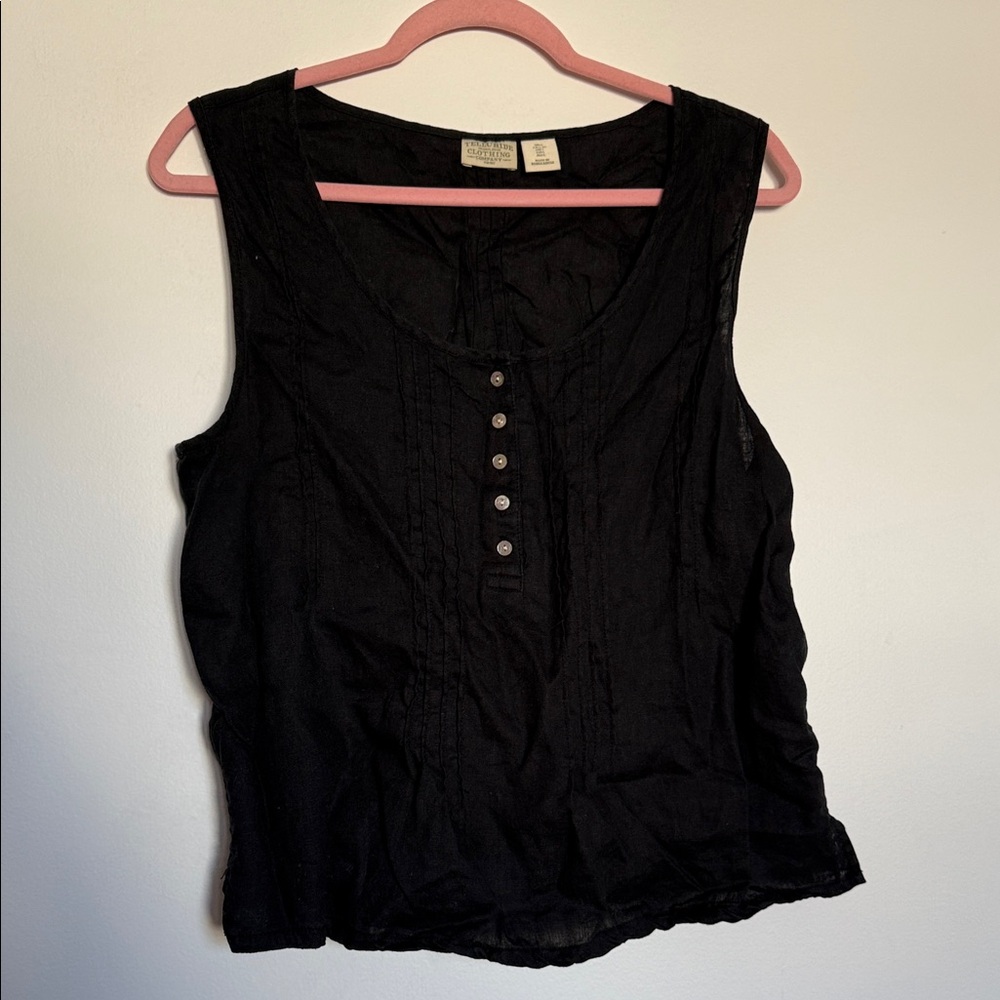 Telluride Linen Tank Top